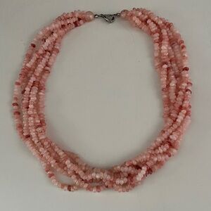 Pink Beaded Necklace